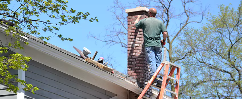 Vinyl and PVC Chimney Flashing Installation in Jacksonville, AR